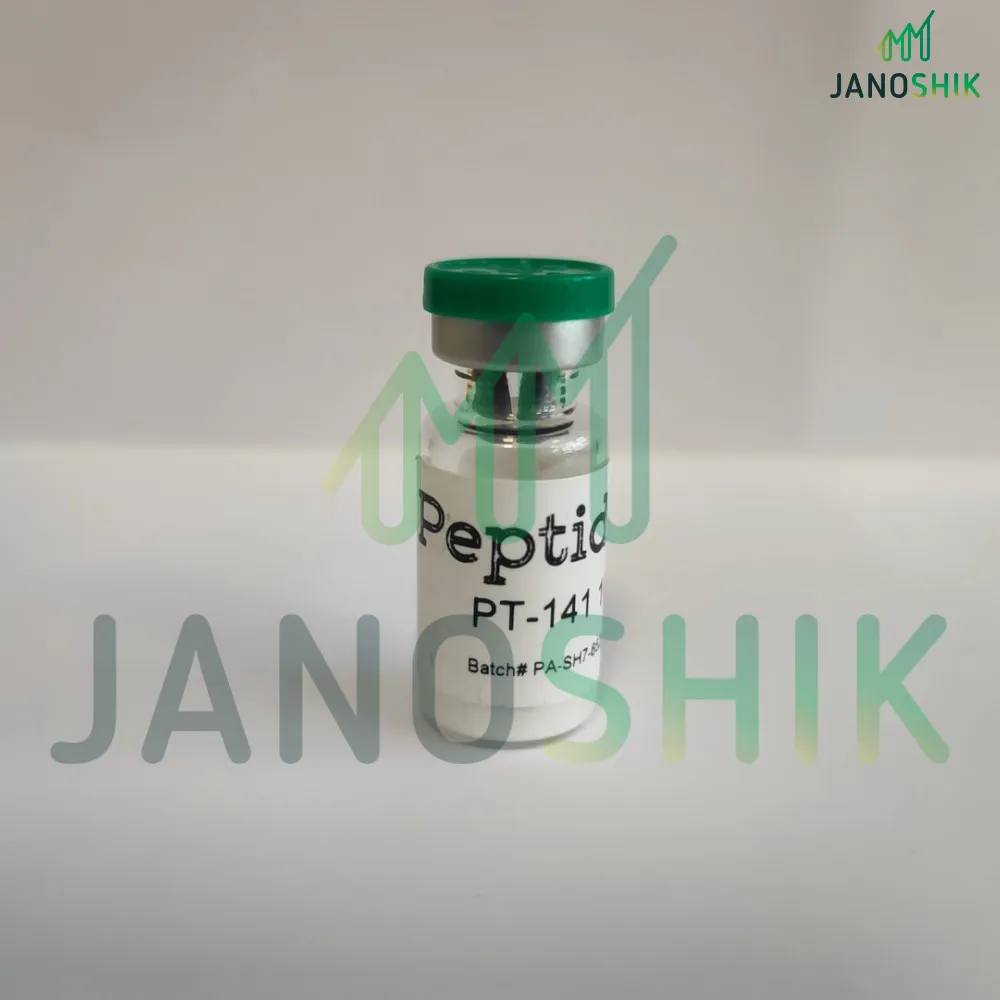 PT141 10mg vial - Janoshik test sample